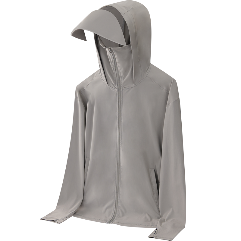 Sun Protection Shirt UPF 50+ Hoodie Long Sleeve Fishing Swim Rash Guard Shirts...