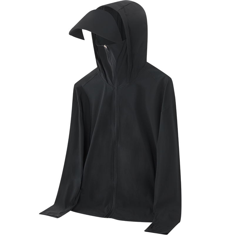 Sun Protection Shirt UPF 50+ Hoodie Long Sleeve Fishing Swim Rash Guard Shirts...