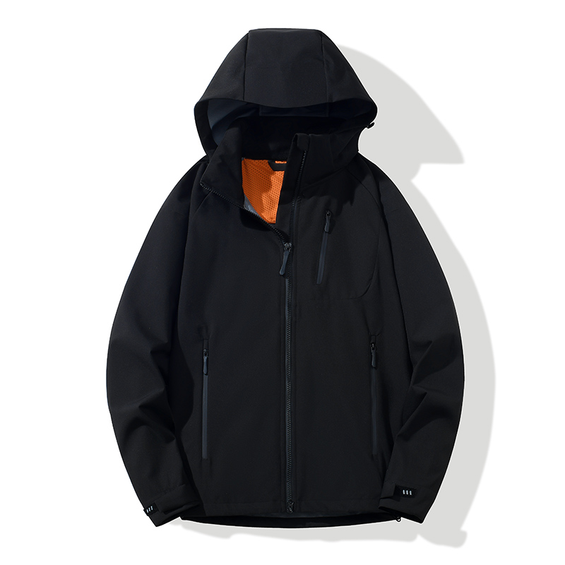 STYLE:FRD25626   Waterproof Windproof Softshell Jacket with Hood Lightweight O...