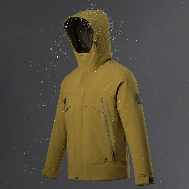 STYLE:F25875  Waterproof Ski Jacket Warm Winter Coats Windproof Winter Jackets for Women Fleece Lined Windbreaker with Hoo...