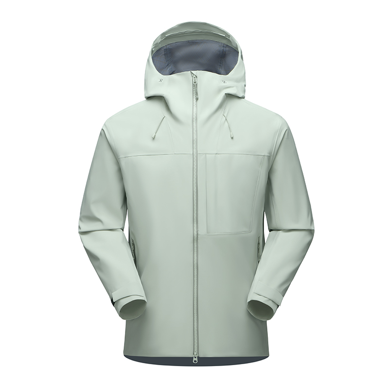 STYLE:F25637  single-layer spring and autumn new outdoor sports mountaineering suit windproof and waterproof with thin vel...