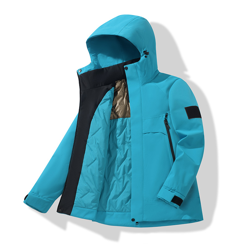 STYLE:F25875  Waterproof Ski Jacket Warm Winter Coats Windproof Winter Jackets for Women Fleece Lined Windbreaker with Hoo...