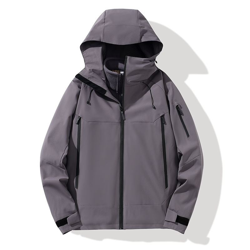 STYLE:F25630  Sweatshirt Causal Fashion Long Sleeve Sports Hooded Jacket Outdo...