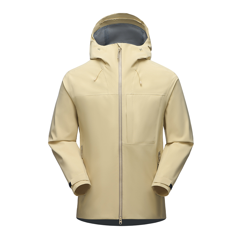 STYLE:F25637  single-layer spring and autumn new outdoor sports mountaineering suit windproof and waterproof with thin vel...