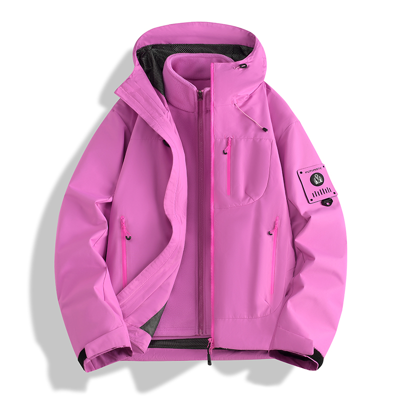 STYLE:FRD25868   3-In-1 Ski Jacket Waterproof & Insulated Winter Coat Wind...