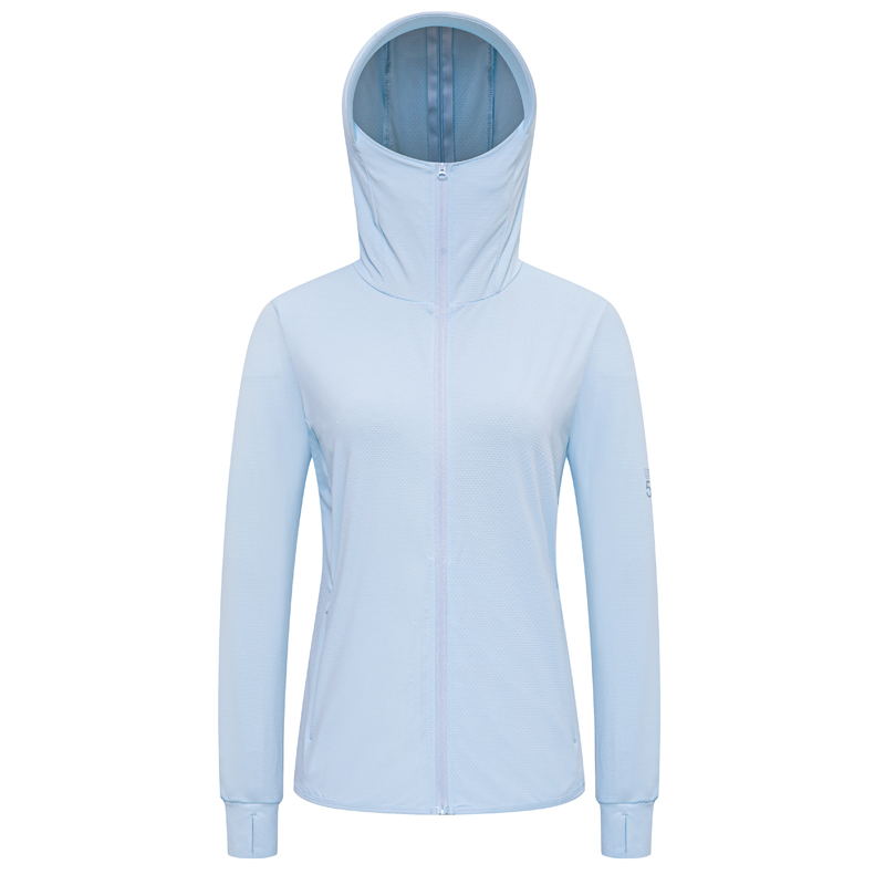 Sun Protection Shirt UPF 50+ Hoodie Long Sleeve Fishing Swim Rash Guard Shirts ...