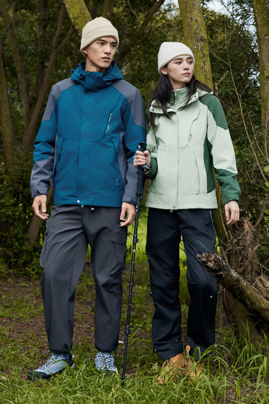  3-in-1 Winter Coats Snow Ski Jacket Waterproof Windproof Fleece Lined Winter...