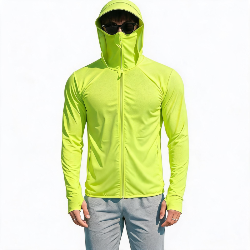 STYLE:SUN002   Sun Protection Shirt UPF 50+ Hoodie Long Sleeve Fishing Swim Rash Guard Shirts UV SPF Lightweight Running -...