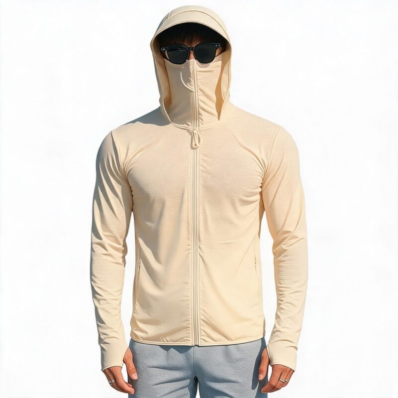 STYLE:SUN002   Sun Protection Shirt UPF 50+ Hoodie Long Sleeve Fishing Swim Rash Guard Shirts UV SPF Lightweight Running -...