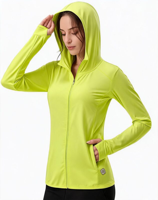 SUN001  Sun Protection Shirt UPF 50+ Hoodie Long Sleeve Fishing Swim Rash Guard...