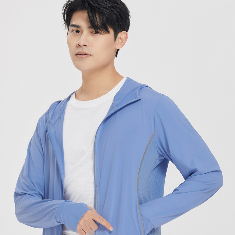 Sun Protection Shirt UPF 50+ Hoodie Long Sleeve Fishing Swim Rash Guard Shirts ...