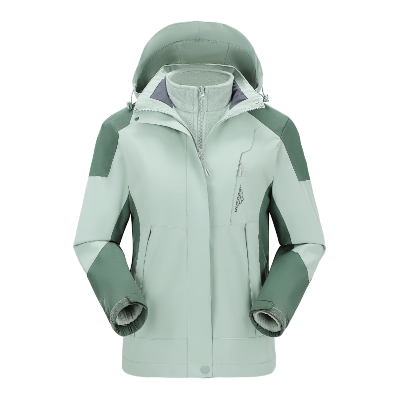  3-in-1 Winter Coats Snow Ski Jacket Waterproof Windproof Fleece Lined Winter...