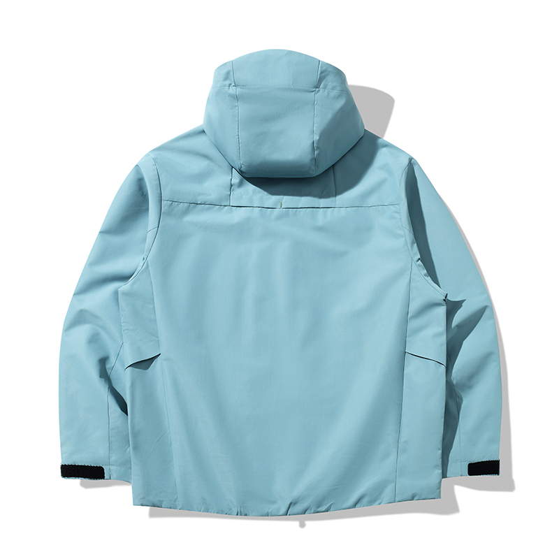 Style：FRD25636   Mens Or Womens  Rain Jackets Waterproof with Hood Lightweight Multi Zipper Pouch Hiking Camping Jackets...