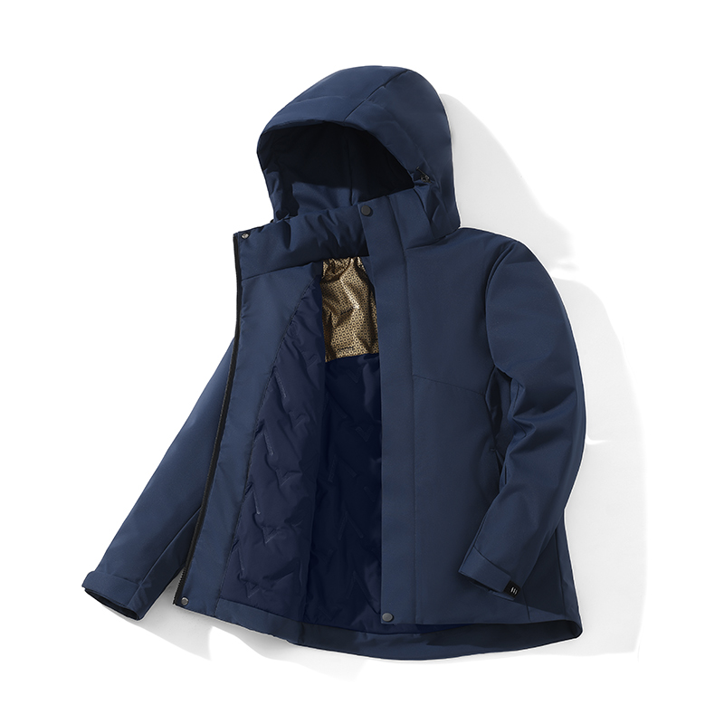 STYLE:F25629 Mens Windproof Fleece Windbreaker Coat Unisex Winter Warm Waterpr...