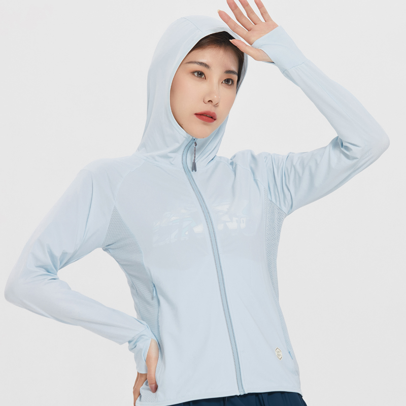 Sun Protection Shirt UPF 50+ Hoodie Long Sleeve Fishing Swim Rash Guard Shirts...