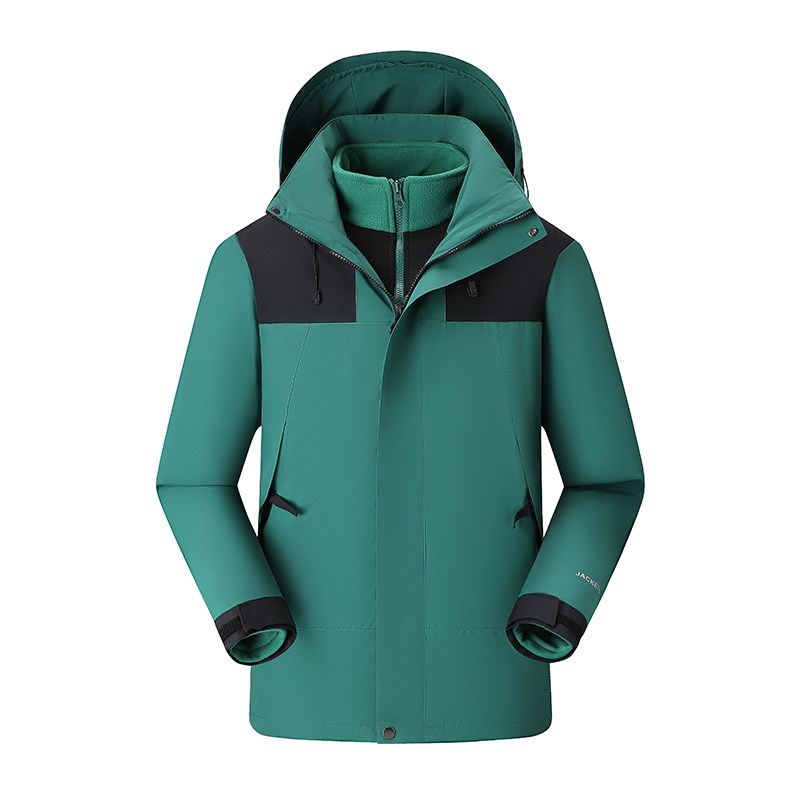 3-in-1 Winter Coats Snow Ski Jacket Waterproof Windproof Fleece Lined Winter J...