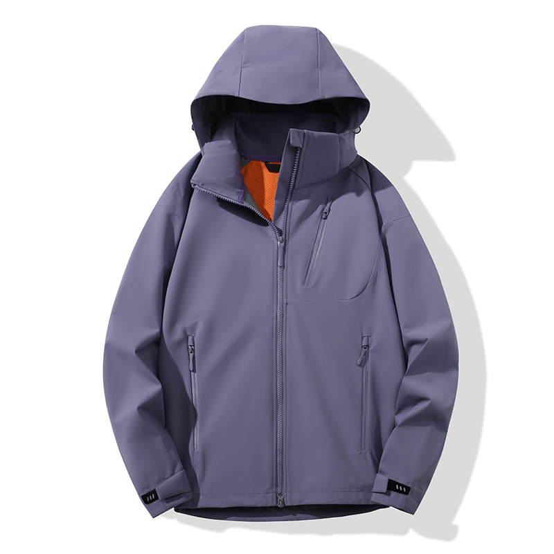 STYLE:FRD25626   Waterproof Windproof Softshell Jacket with Hood Lightweight O...