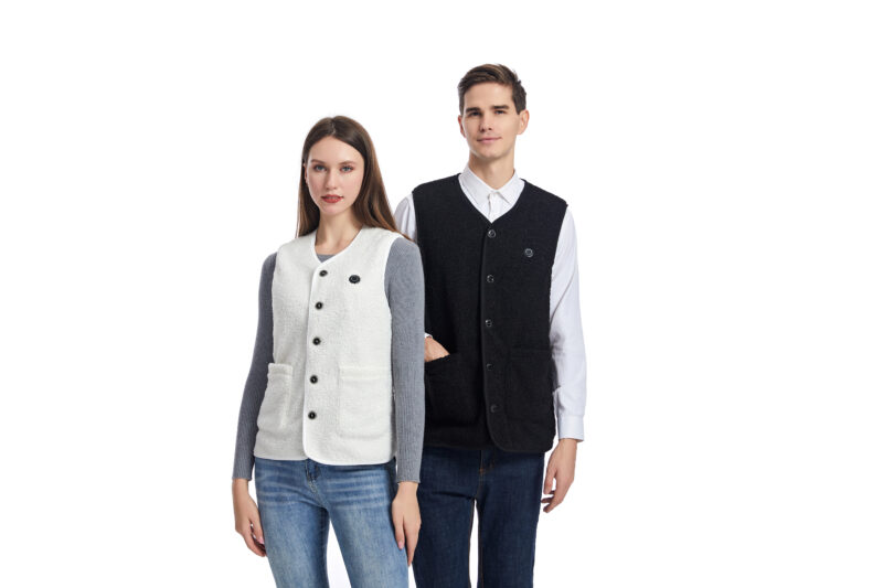 STYLE:2316   Heated Vest Women Men Fuzzy Fleece Vest for Women Sleeveless Heated Vests Sherpa Jacket Casual Warm Coat with...