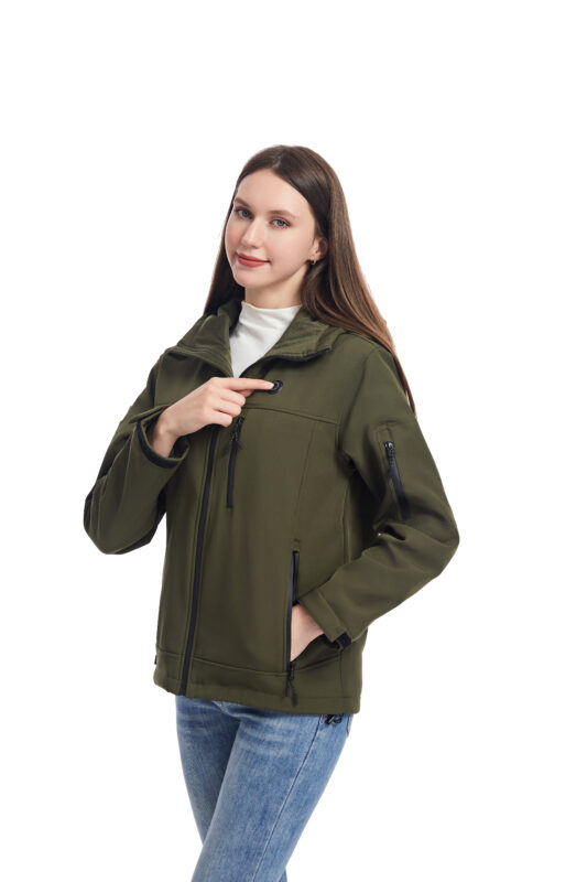 STYLE:2312  Women’s Men’s Heated Jacket, Winter Outdoor Water-Wind...