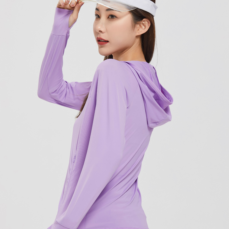 Sun Protection Shirt UPF 50+ Hoodie Long Sleeve Fishing Swim Rash Guard Shirts...