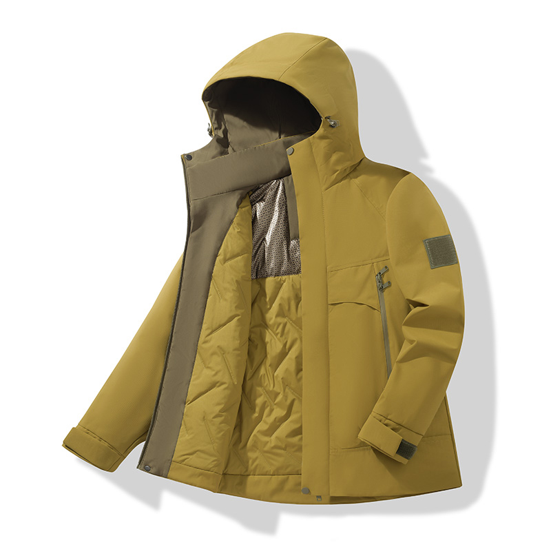 STYLE:F25875  Waterproof Ski Jacket Warm Winter Coats Windproof Winter Jackets for Women Fleece Lined Windbreaker with Hoo...