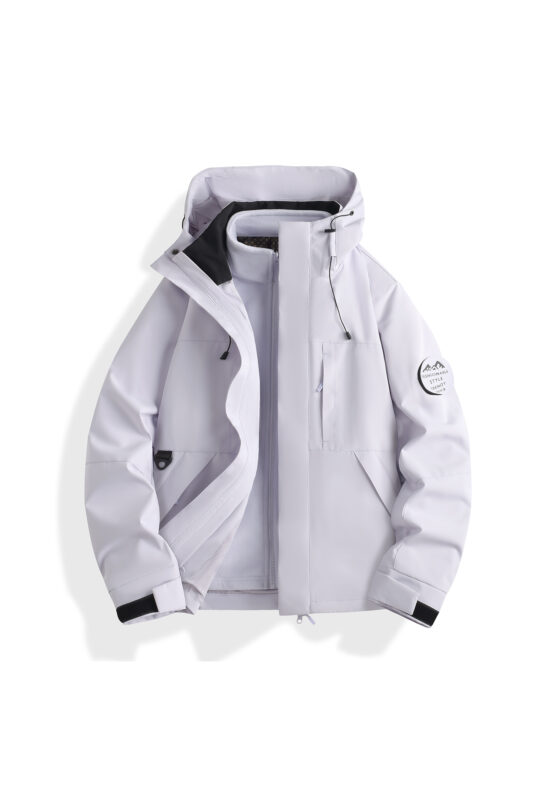 STYLE:26188   3-in-1 Outdoor Jacket Two Piece Set Windproof Waterproof For Hik...