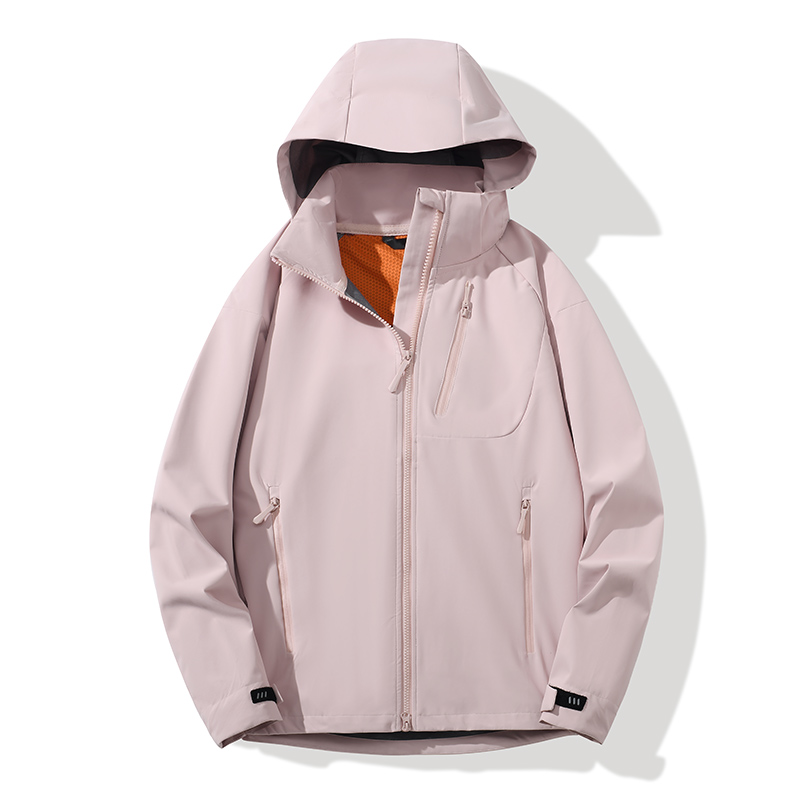 STYLE:FRD25626   Waterproof Windproof Softshell Jacket with Hood Lightweight O...