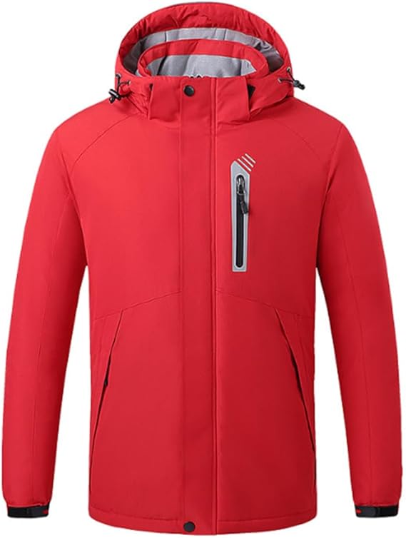 STYLE:M02  Men’s Thermal Jacket USB Rechargeable Lightweight Warm Windpr...