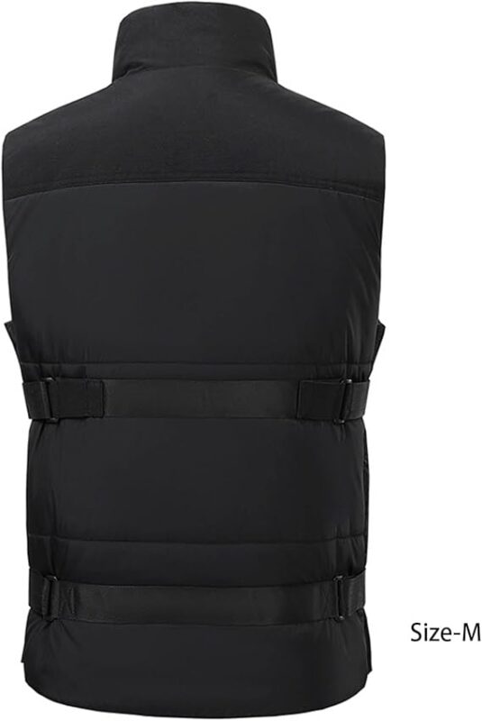 STYLE:M82  Smart Heated With 11 Heating Zones USB-Powered Winter Thermal Vest ...