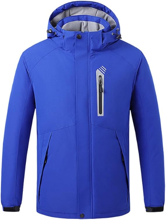 STYLE:M02  Men’s Thermal Jacket USB Rechargeable Lightweight Warm Windpr...
