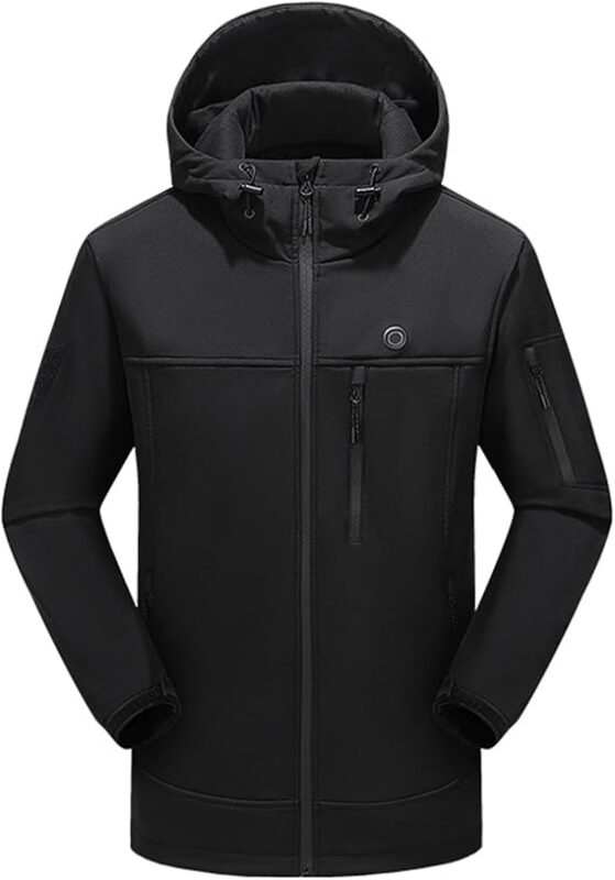STYLE:2312  Women’s Men’s Heated Jacket, Winter Outdoor Water-Wind...