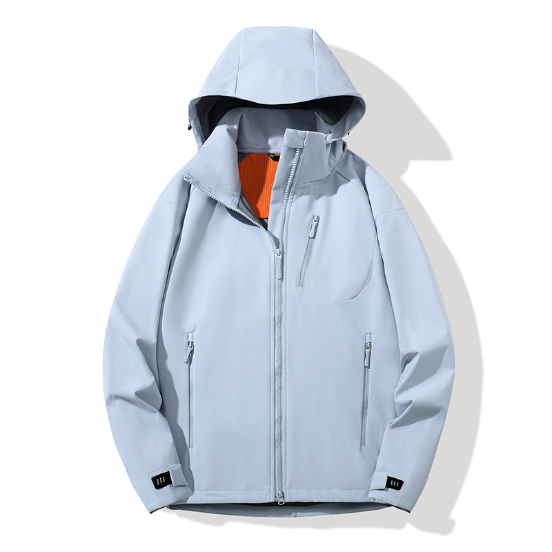 STYLE:FRD25626   Waterproof Windproof Softshell Jacket with Hood Lightweight O...