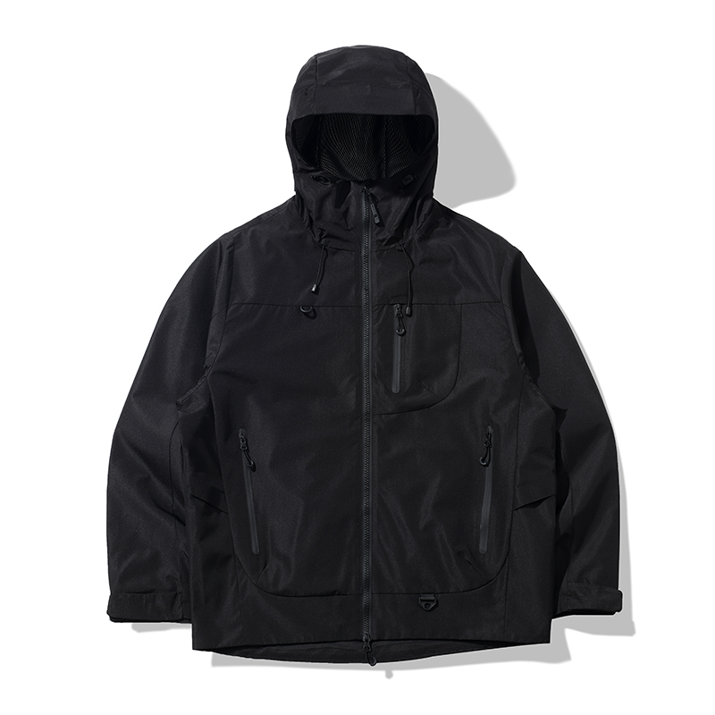 Style：FRD25636   Mens Or Womens  Rain Jackets Waterproof with Hood Lightweight Multi Zipper Pouch Hiking Camping Jackets...