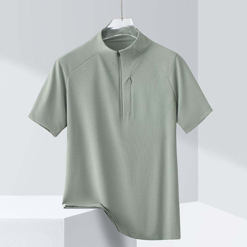 STYLE:F25650  Men’s Moisture-Wicking Polo Shirts for Golf Gym – Quick-...