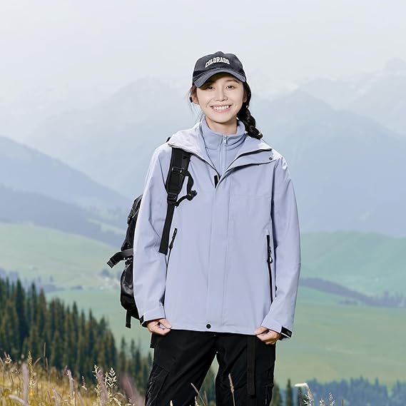 STYLE：F25591 Men’s Waterproof Warm Ski Coats Windproof Hooded Fleece L...