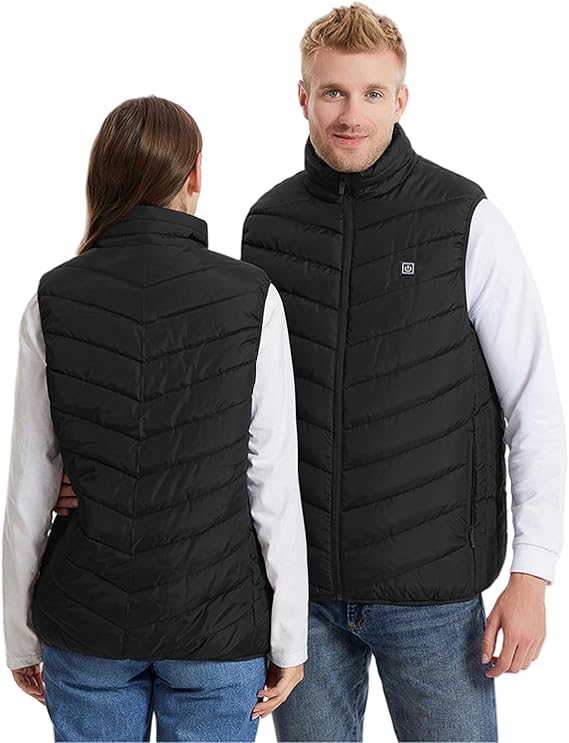 STYLE:M01 Heated Vest for Men USB Electric Heated Vest Heating Jacket Winter V...