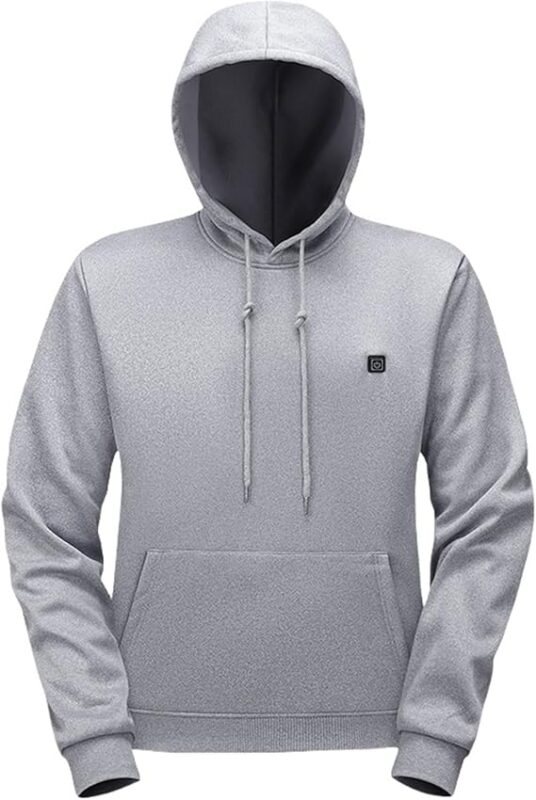 STYLE:M830    Women’s Mens Camo Heated Hoodies USB Powered Electric Swea...