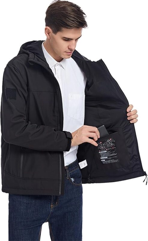 STYLE:2312  Women’s Men’s Heated Jacket, Winter Outdoor Water-Wind...