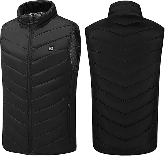STYLE:M01 Heated Vest for Men USB Electric Heated Vest Heating Jacket Winter V...