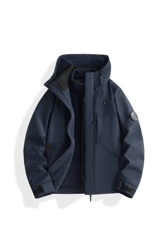 STYLE:26188   3-in-1 Outdoor Jacket Two Piece Set Windproof Waterproof For Hik...