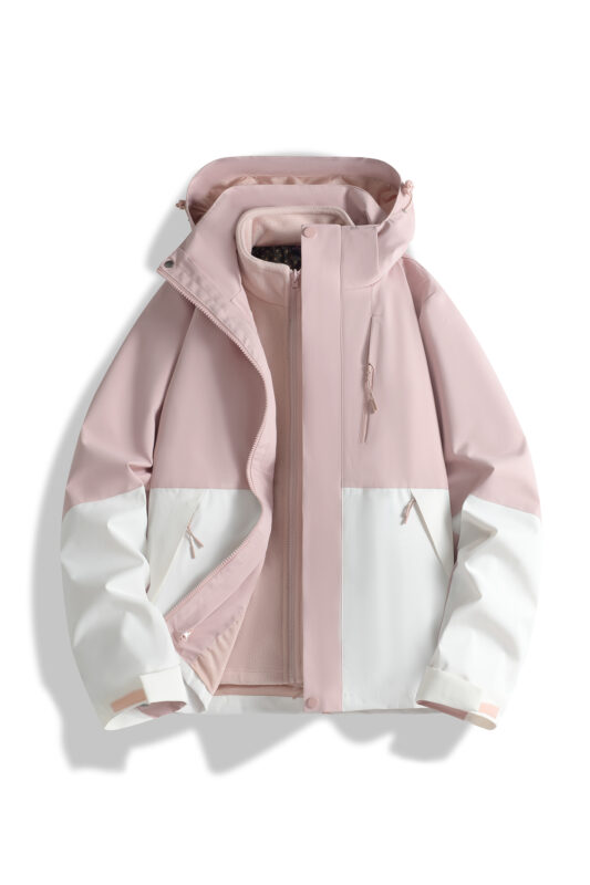 STYLE:F96888    Women’s OR  MENS  Ski Jacket – Winter Fleece Snow Coat Outdoor Warm Hiking Travel Sports Trenchcoats J...