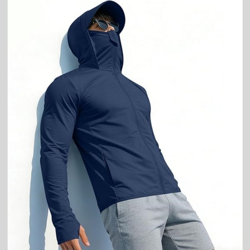 STYLE:SUN002   Sun Protection Shirt UPF 50+ Hoodie Long Sleeve Fishing Swim Rash Guard Shirts UV SPF Lightweight Running -...