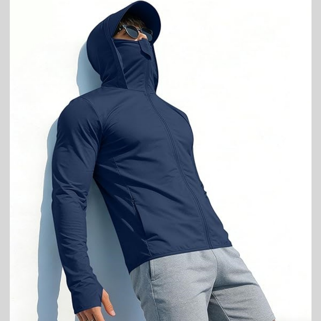 STYLE:SUN002   Sun Protection Shirt UPF 50+ Hoodie Long Sleeve Fishing Swim Rash Guard Shirts UV SPF Lightweight Running -...