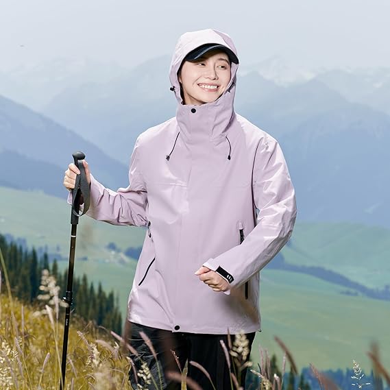 STYLE：F25591 Men’s Waterproof Warm Ski Coats Windproof Hooded Fleece L...