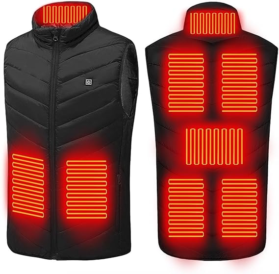 STYLE:M01 Heated Vest for Men USB Electric Heated Vest Heating Jacket Winter Vests for Outdoor - Heated clothing - Yongzho...