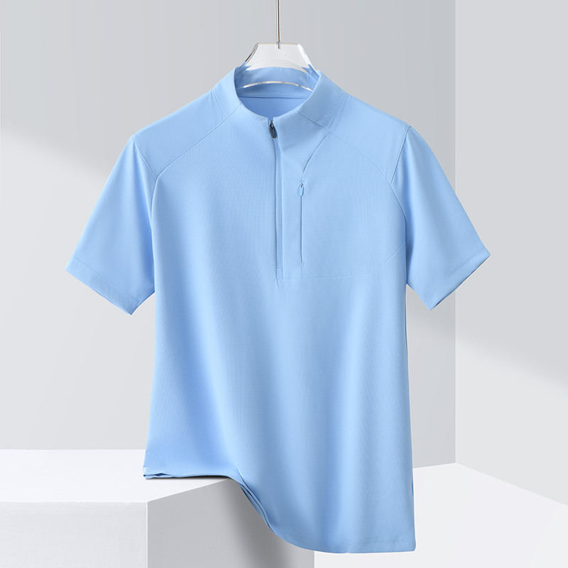 STYLE:F25650  Men’s Moisture-Wicking Polo Shirts for Golf Gym – Quick-...