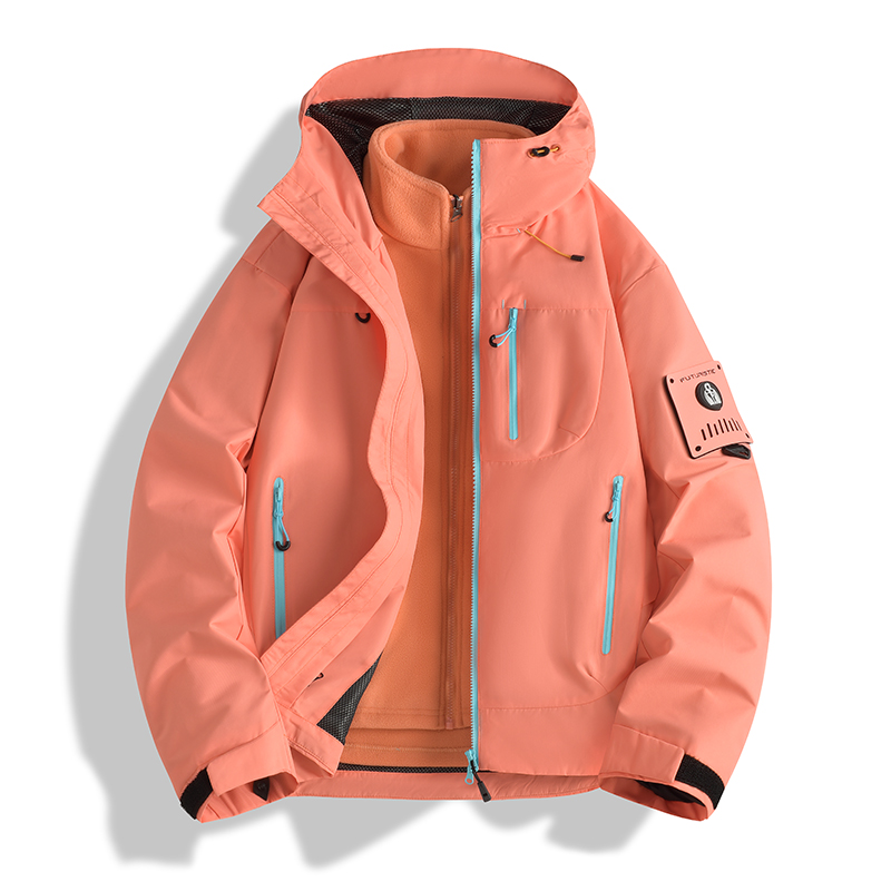 STYLE:FRD25868   3-In-1 Ski Jacket Waterproof & Insulated Winter Coat Wind...