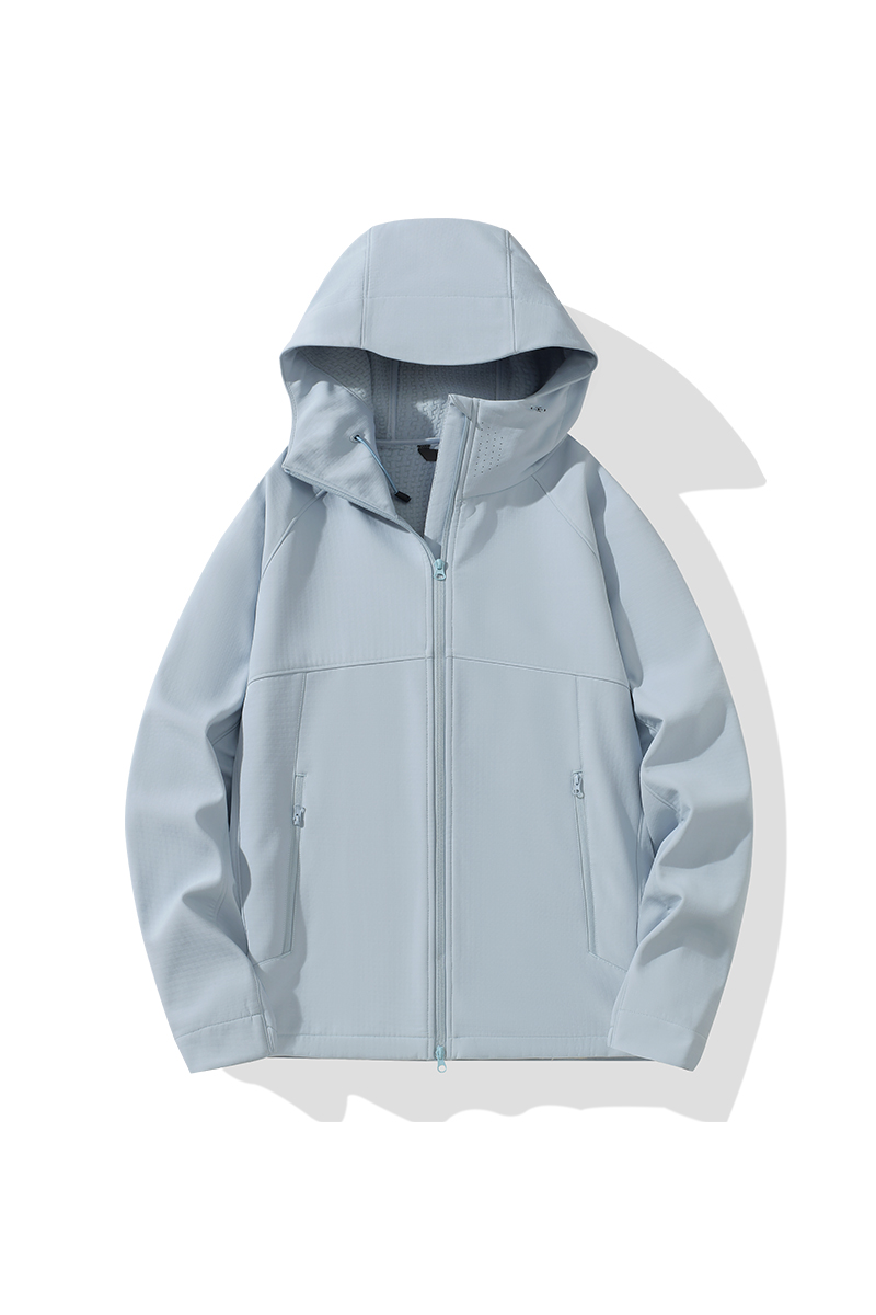 STYLE:F25635   Jackets For Men And  Womens  Winter Outdoor Solid Color Warm Hooded Casual Coat - Soft-shell Jacket - Yongz...