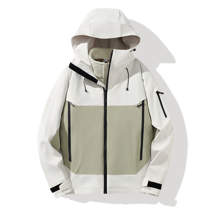 STYLE:F25630  Sweatshirt Causal Fashion Long Sleeve Sports Hooded Jacket Outdo...