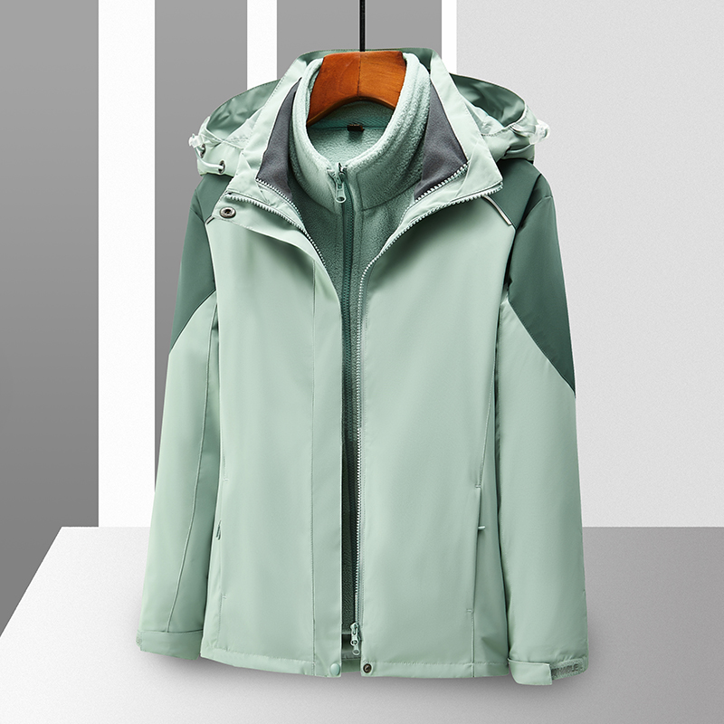 3-in-1 Winter Coats Snow Ski Jacket Waterproof Windproof Fleece Lined Winter J...